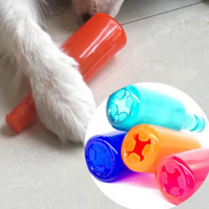 Jouet Distributeur de Friandises pour Chien en forme de bouteille d'eau - HautePattes