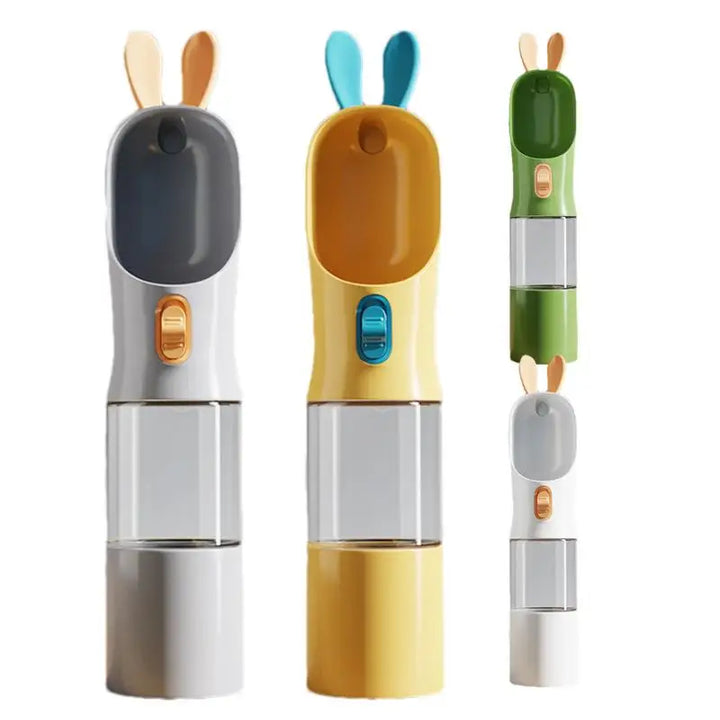 Bouteille de Voyage 2-en-1 pour Chiens et Chats - HautePattes