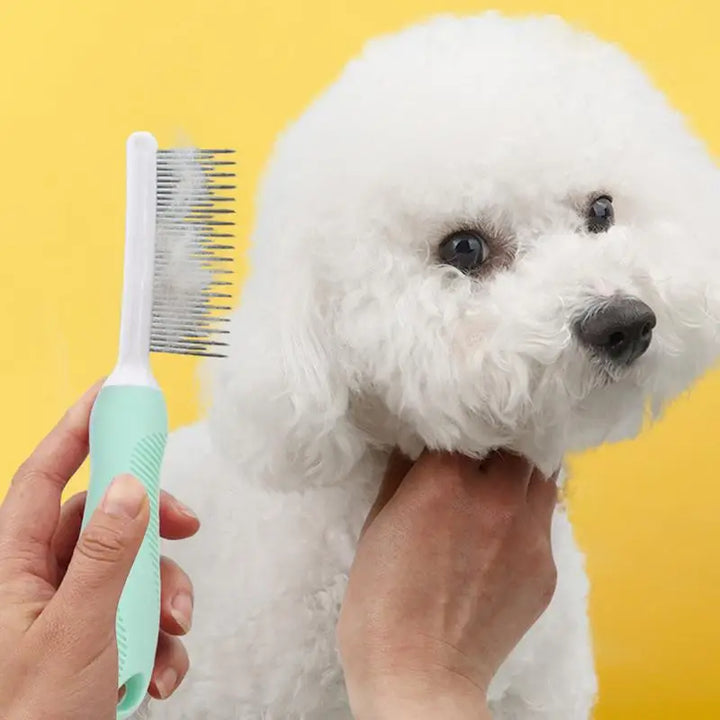 Peigne toilettage chat : démêlage doux, lien renforcé