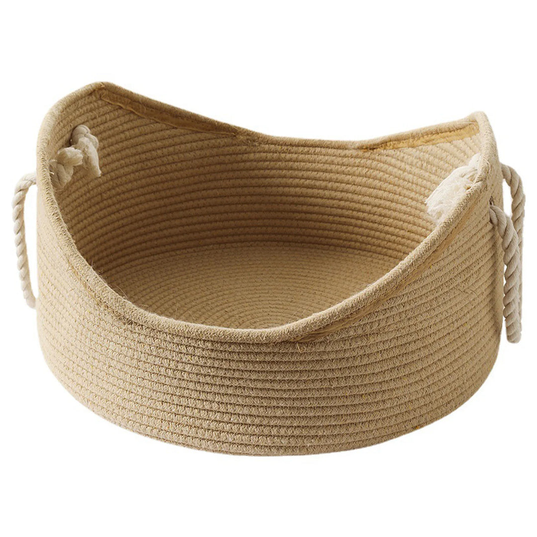 Panier Nid pour Chat et Chien en Osier Fait Main - HautePattes