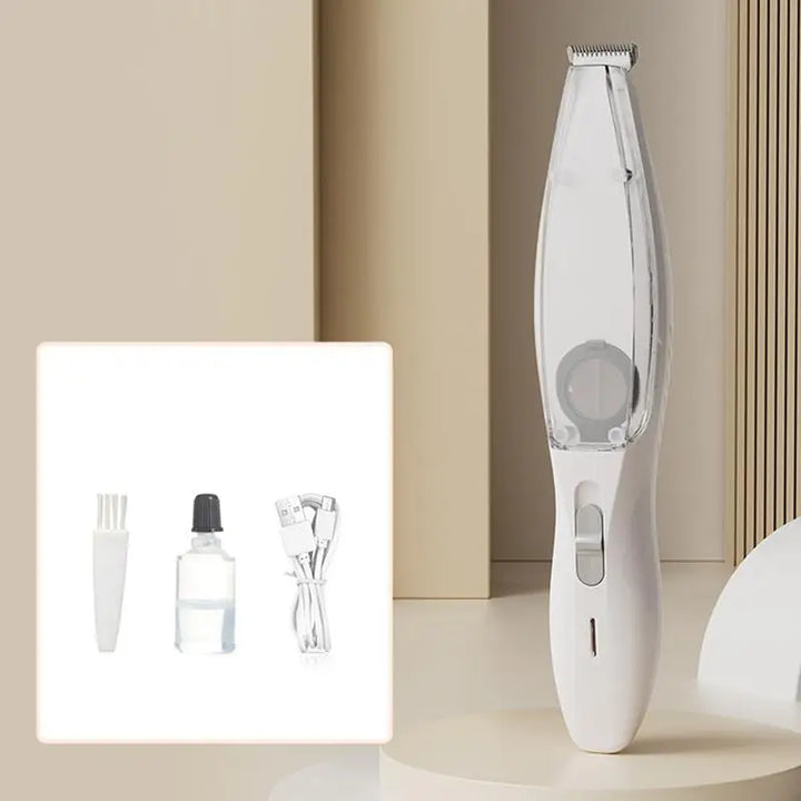 Tondeuse aspirante pour chien – Coupe nette, zéro poil au sol