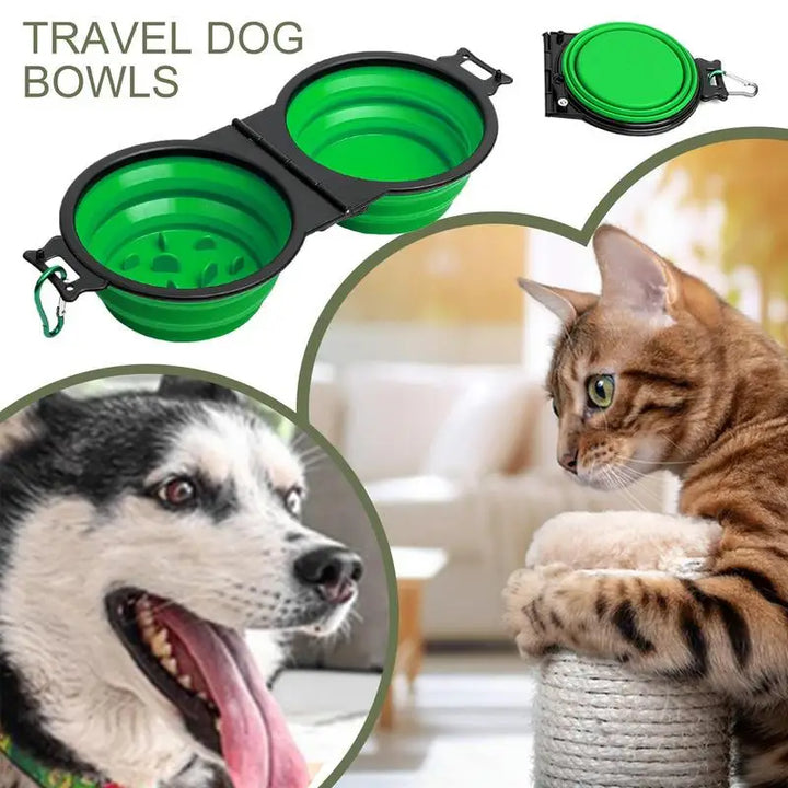 Gamelle pliable chien – Boire et manger partout, sans contrainte