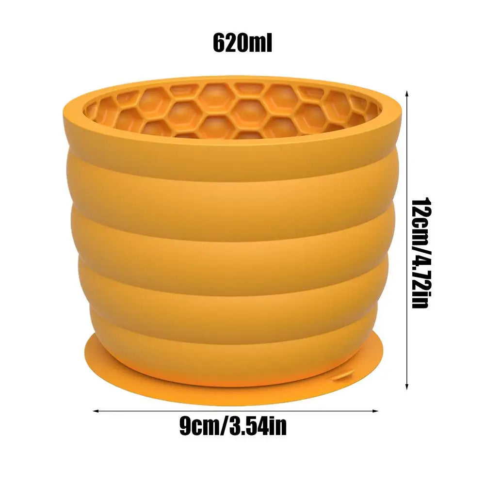 Gamelle à lécher en silicone pour chien 620 ml - HautePattes