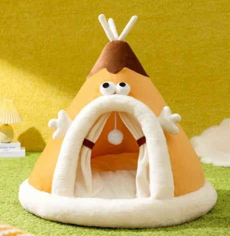 Un refuge doux pour l’hiver, pensé pour chats & petits chiens