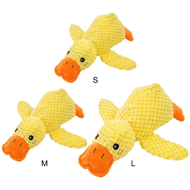 Jouet Apaisant en Peluche – Le Canard Couineur - HautePattes