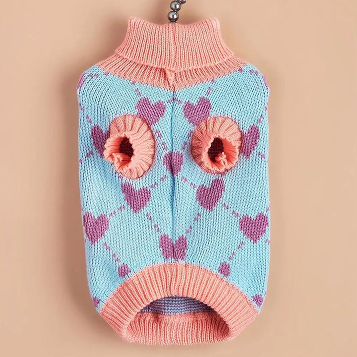 Pull en Tricot à Col Roulé pour Chiens & Chats - HautePattes