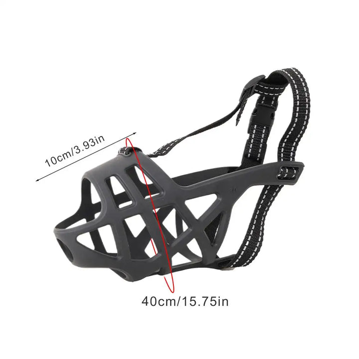 Muselière douce pour chien sensible aimé et protégé