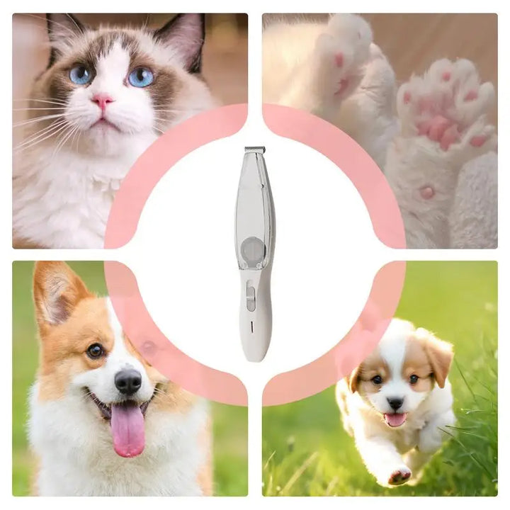 Tondeuse aspirante pour chien – Coupe nette, zéro poil au sol