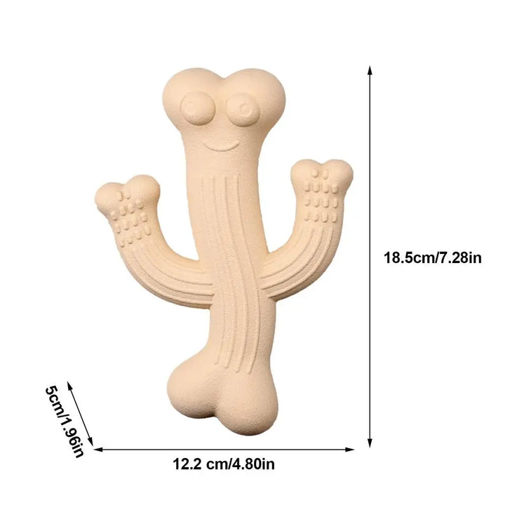 Jouet à mâcher pour chien en forme de cactus - HautePattes