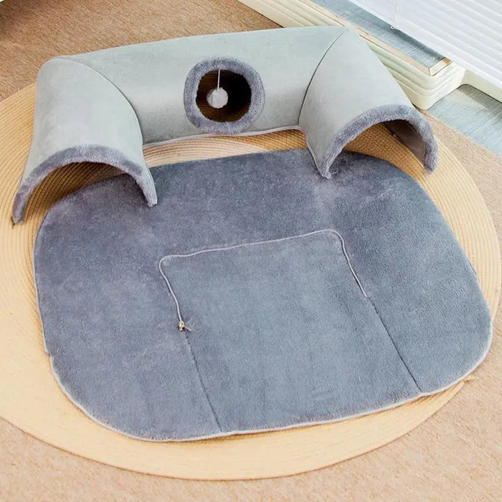 Tunnel pour chat : un cocon d’aventure, de repos… et d’amour