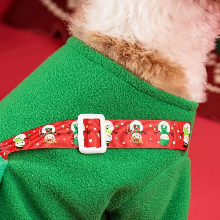 Tenue De Noël Pour Chien avec Sac à Dos Renne - HautePattes