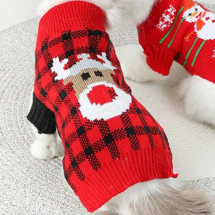 Pull de Noël pour chien ou chat doux chaud et plein d’amour