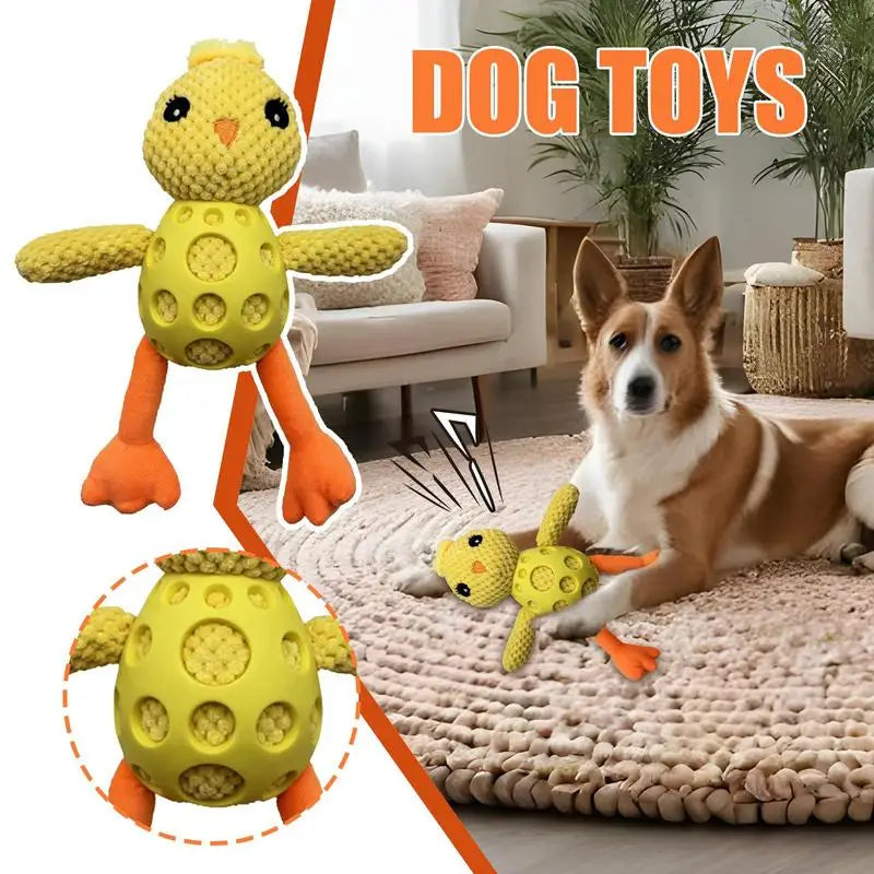 Jouet couineur pour chien Forme poussin - HautePattes