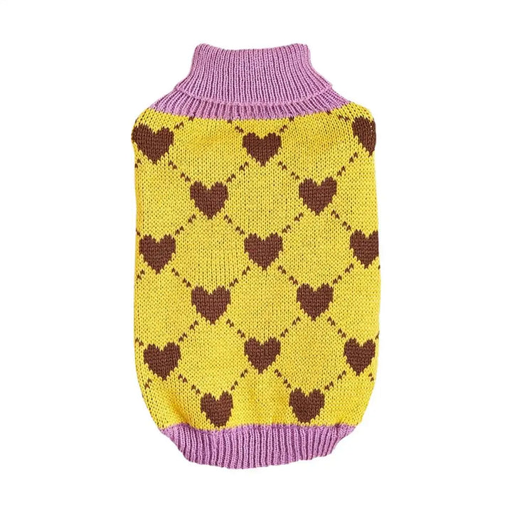 Pull en Tricot à Col Roulé pour Chiens & Chats - HautePattes