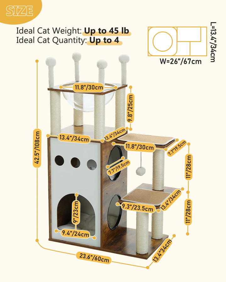 Arbre à Chat Sky City - HautePattes