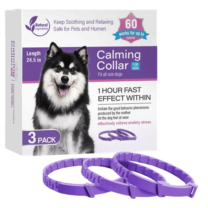 Collier apaisant chien & chat : le calme revient sans un mot