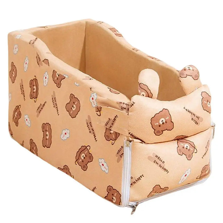 Siège Auto Confort Premium pour Chiens & Chats - Voyages en Toute Sécurité - HautePattes