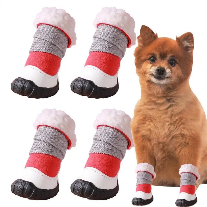Bottes de Neige Ultra-Confort pour Chiens - HautePattes