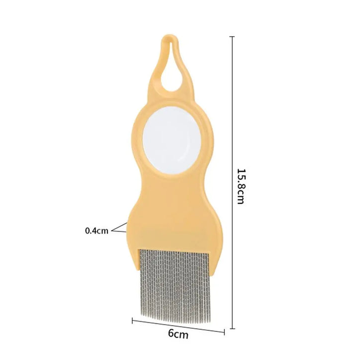 Peigne pour chat avec loupe intégrée : voir mieux, aimer plus