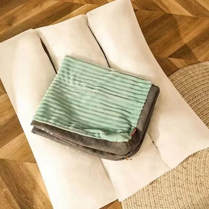 Tapis en Velours Côtelé pour Chien - HautePattes