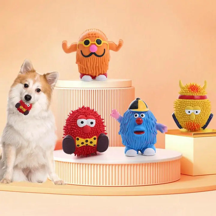 Jouet Couineur en Latex Naturel pour Chien - HautePattes