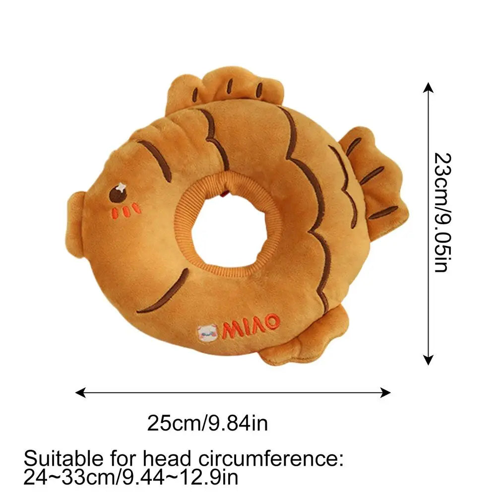 Collier post-opératoire chat : douceur, confort et protection