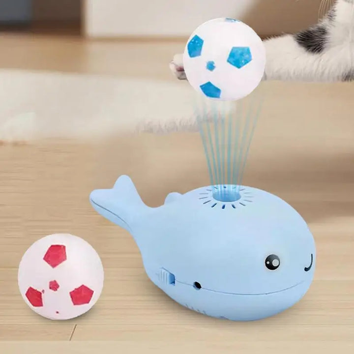 Jouet interactif flottant en forme de baleine - HautePattes
