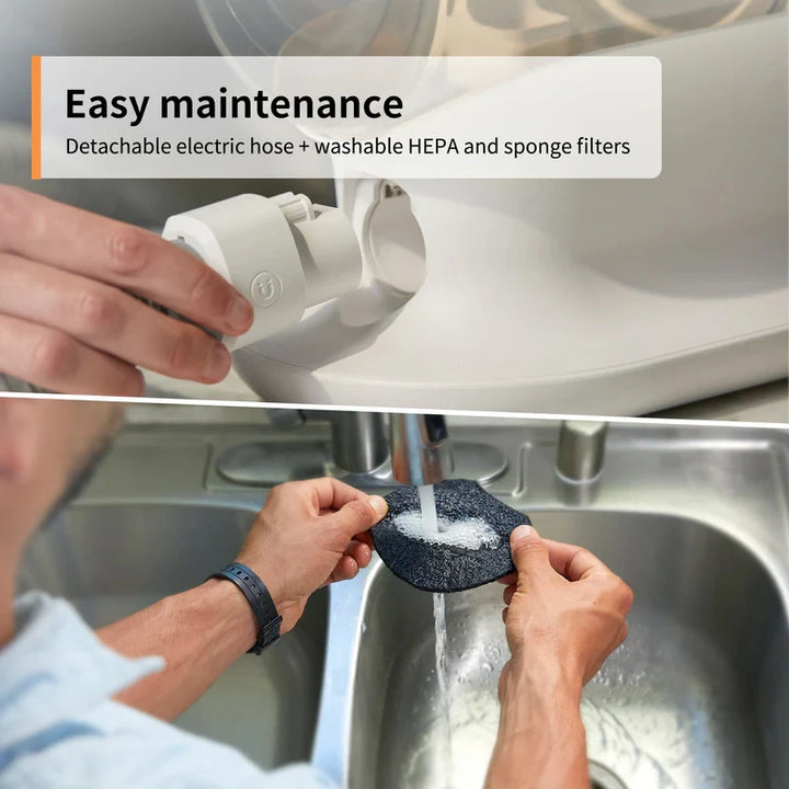 Kit de Toilettage Premium Aspirateur Ultra-Silencieux (2L) pour Chiens & Chats - HautePattes