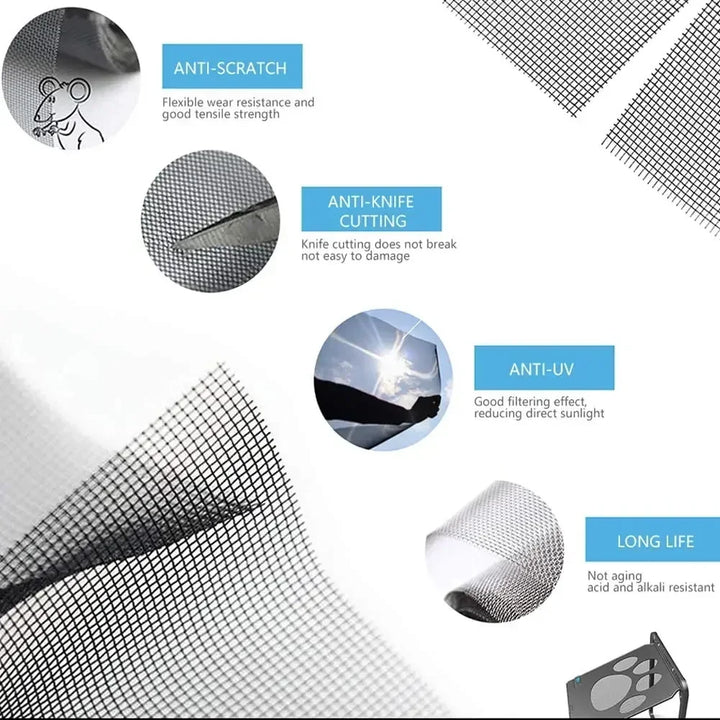 Porte moustiquaire pour chat et chien accès libre sans bruit