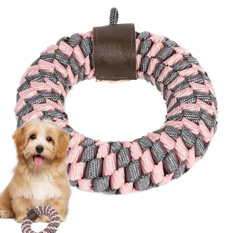 Jouet à Mâcher Tressé Sans Rembourrage pour Chiens - HautePattes