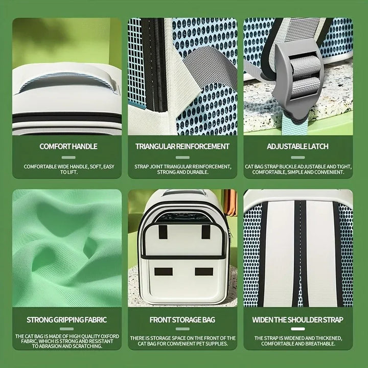 Sac à dos gros chat & petit chien : un cocon design pour voyager en toute sérénité