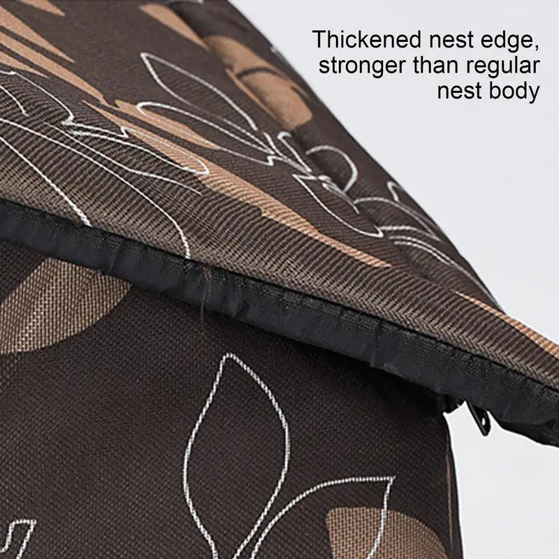 Abri imperméable pour chat pour résister au froid sans s'effacer