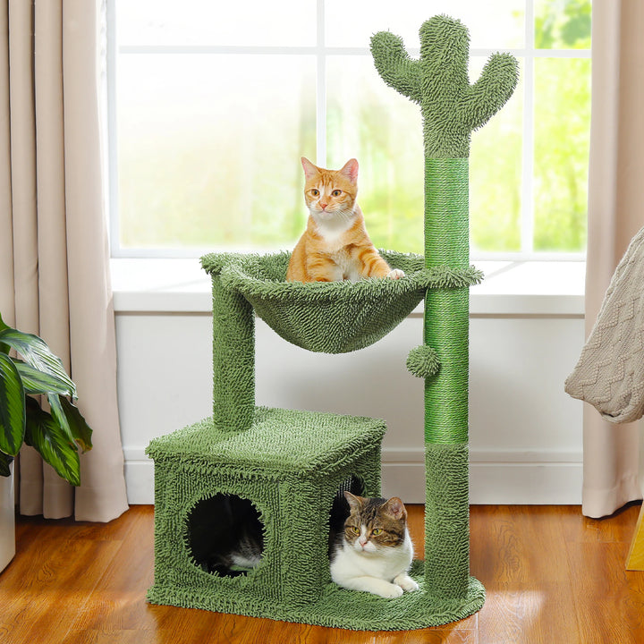 Arbre à chat cactus compact – Confort malin pour petits espaces