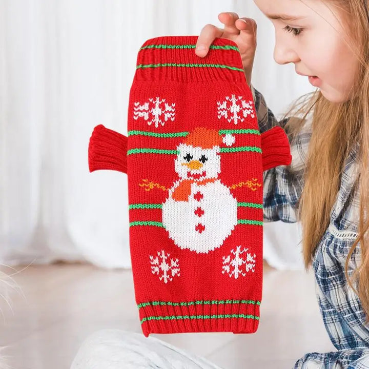 Pull de Noël pour chien ou chat doux chaud et plein d’amour