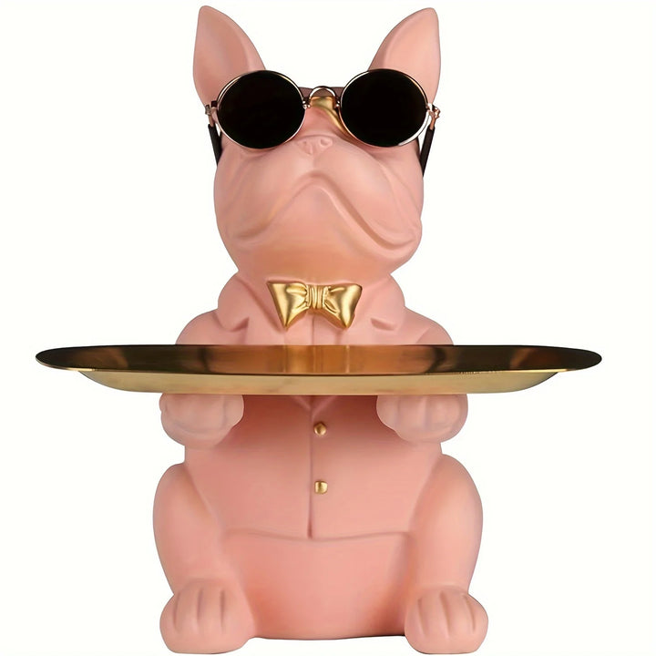 Bouledogue Plateau de Rangement Tirelire - HautePattes