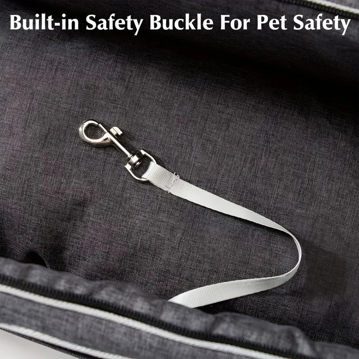 Siège Rehausseur 2-en-1 – Voyages Sûrs et Confortables pour Chiens & Chats - HautePattes