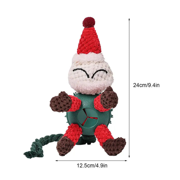 Jouet en Peluche pour Chien de Noël - HautePattes