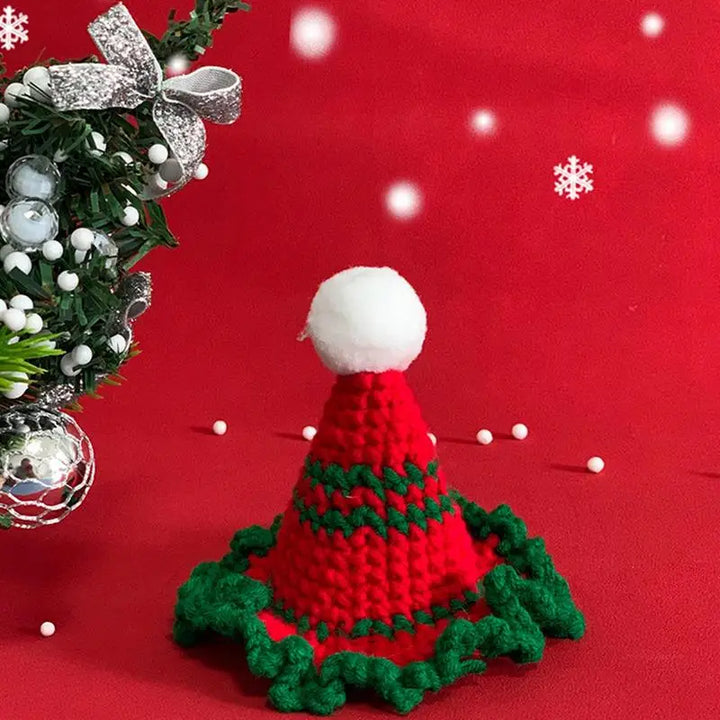 Bonnet de Noël chat ou chien - Le petit détail qui touche les cœurs