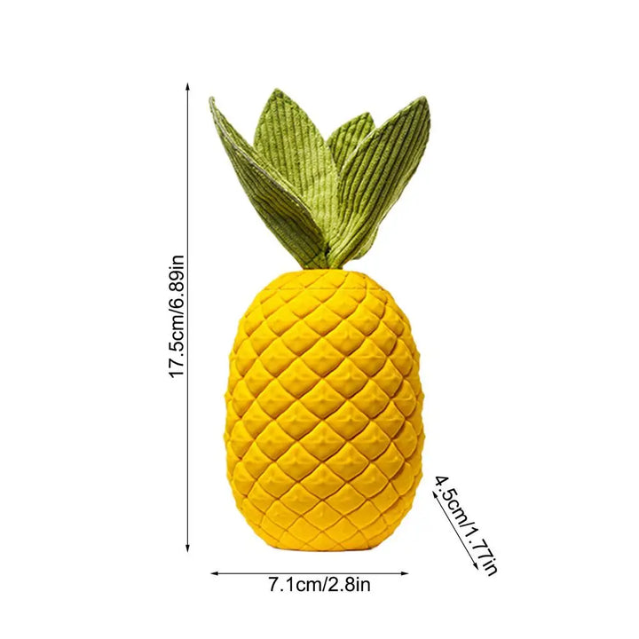 Jouet à mâcher pour chien en forme d’ananas - HautePattes