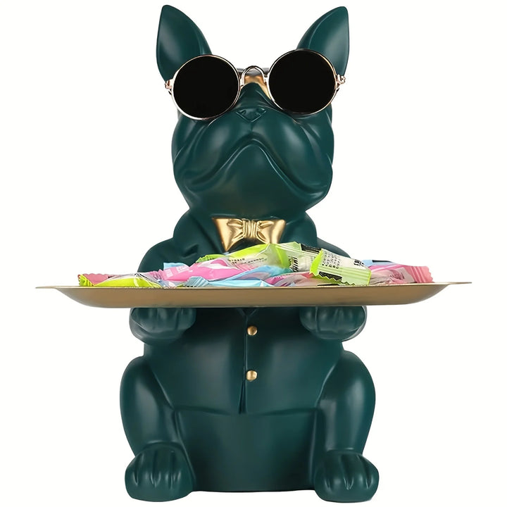 Bouledogue Plateau de Rangement Tirelire - HautePattes