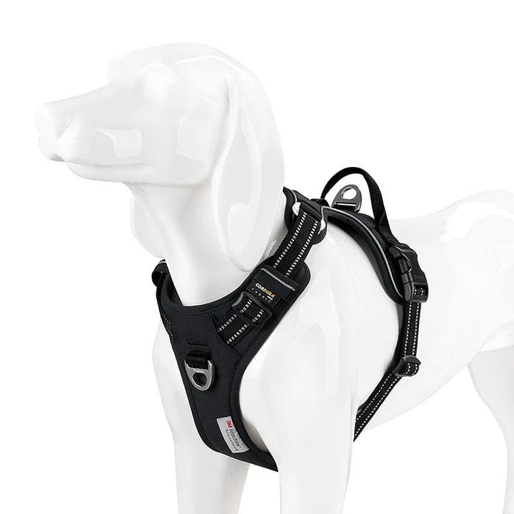 Harnais True love anti-traction chien nylon réfléchissant - HautePattes