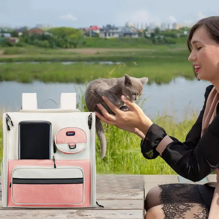 Sac à dos transport chien & chat : fluide, rassurant et pensé pour vos trajets à deux