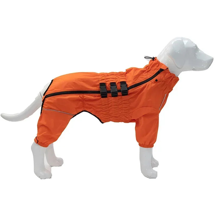 Imperméable 4 pattes pour chien – Confort, style & protection