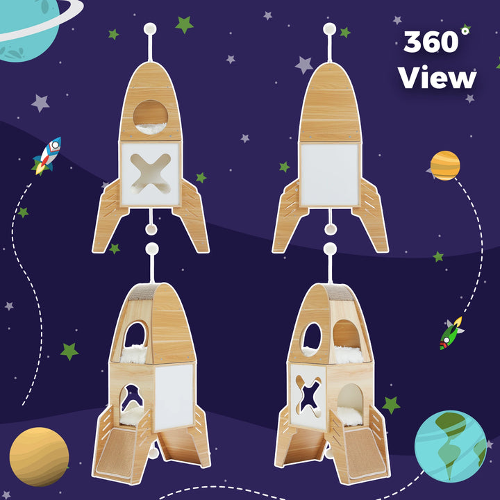 Arbre à Chat Fusée - HautePattes