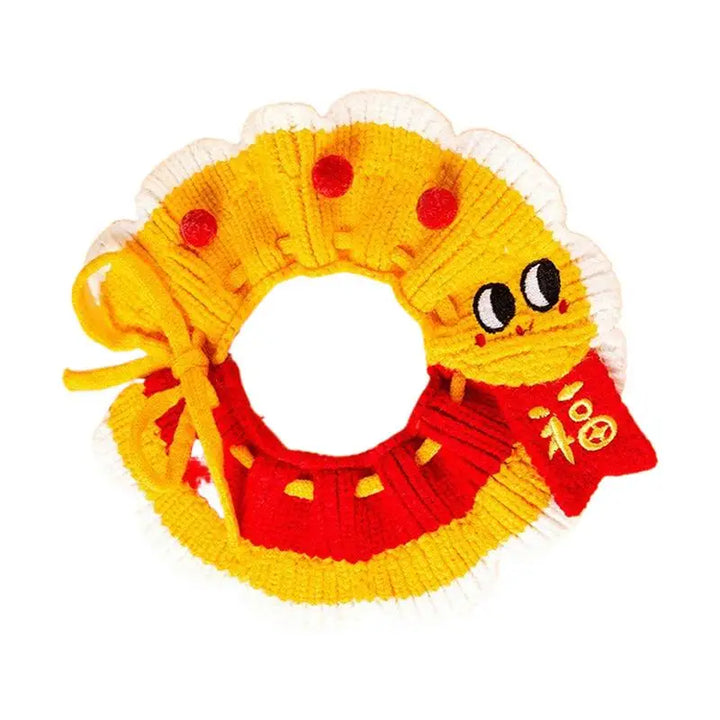 Collerette tricoté chien chat : accessoire doux & complice à porter fièrement