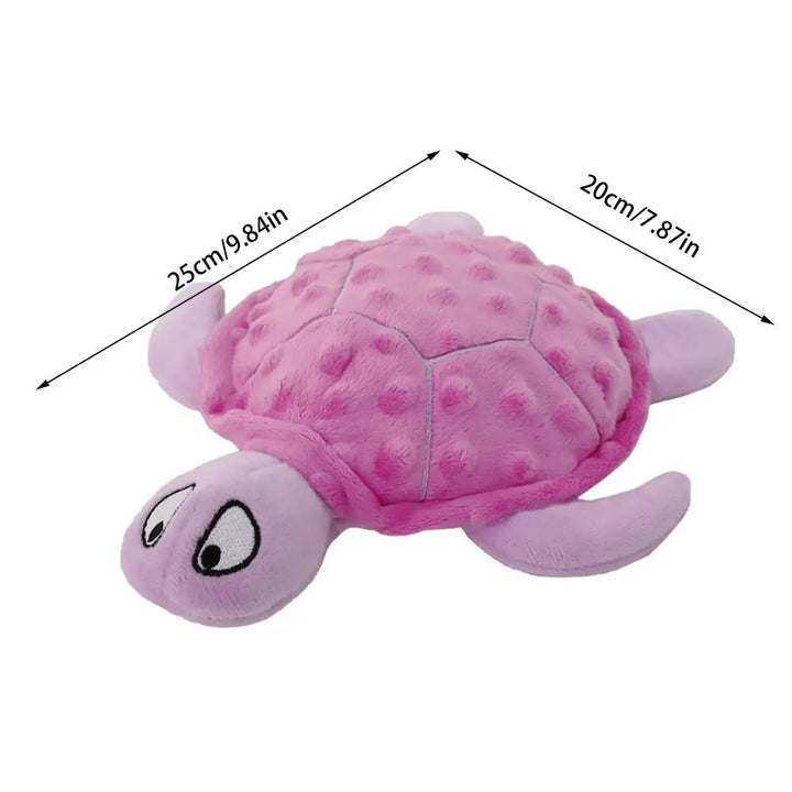 Peluche en Forme de Tortue pour Chien - HautePattes