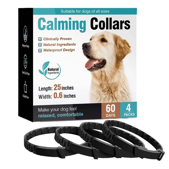 Collier apaisant chien & chat : le calme revient sans un mot