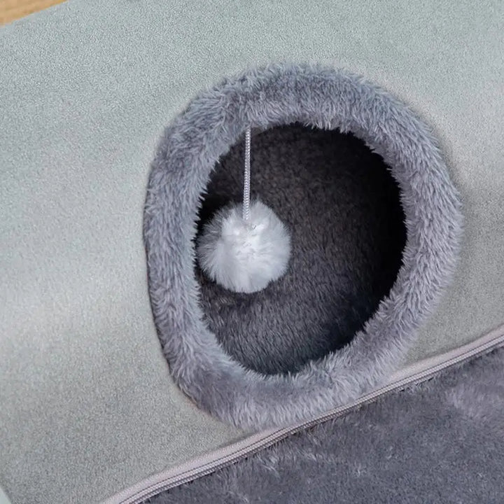 Tunnel pour chat : un cocon d’aventure, de repos… et d’amour