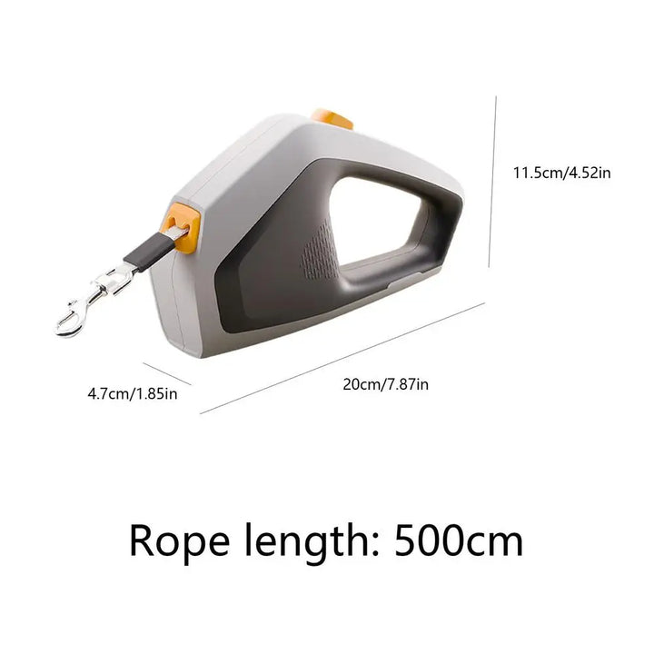 Laisse rétractable chien 5m : liberté maîtrisée, complicité renforcée