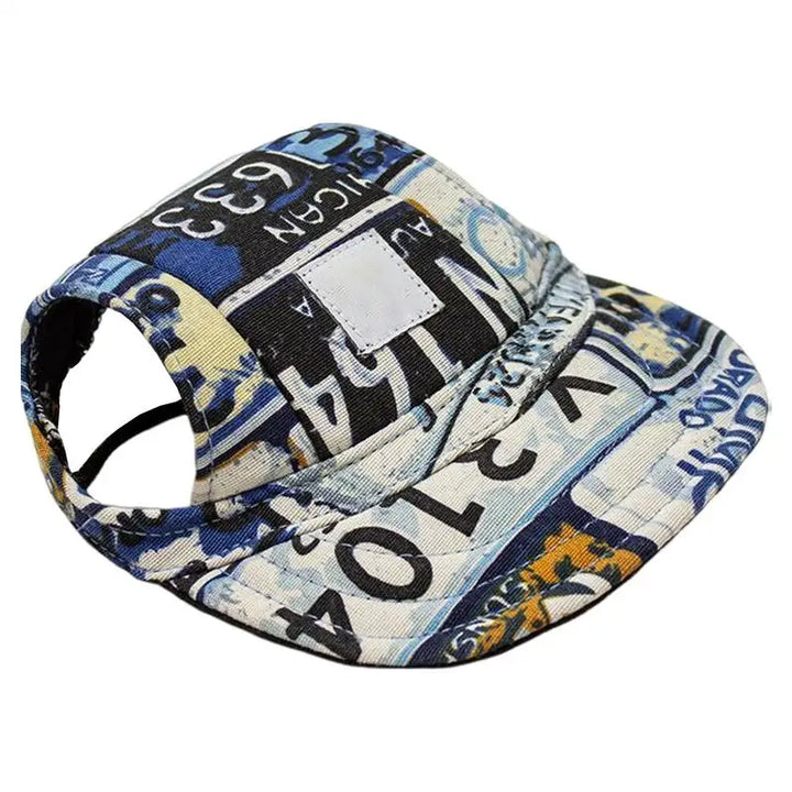 Casquette de baseball réglable avec trous pour les oreilles chien - HautePattes